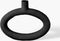 Present Time Vaas Ring - Zwart - 25x3,5x20,5cm - Modern