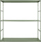 Present Time Wandrek Level - Metaal Mat Jungle Groen - 60x20x60cm - Scandinavisch