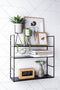 Present Time Wandrek Level - Metaal Mat Zwart - 60x20x60cm - Scandinavisch