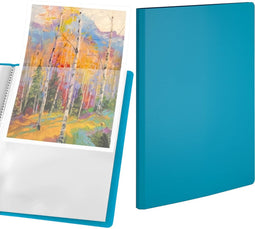 Presentatiemap A4 - Met 30 vakken - Showmap - Groen - ACROPAQ