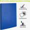Presentatiemap A4 - Met 40 vakken - Showmap - Blauw - ACROPAQ