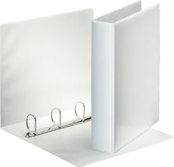 Presentatieringband Esselte Deluxe A4 4-rings D-mech 40mm wit | 1 stuk