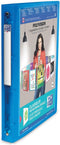 Presentatieringband Oxford Polyvision A4 4-rings O-mech 20mm blauw