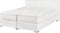 PRESIDENT - Boxspringbed - Wit - 160 x 200 cm - Kunstleer