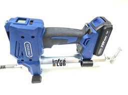 Pressol elektrische accu vetspuit | 2 stuks Li-ion 20V accu's | snel lader| grammenmeter info display