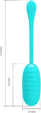 Pretty Love - Kirk - Vibrerend Eitje - turquoise