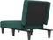 vidaXL - Chaise - longue - fluweel - donkergroen