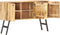 vidaXL - Dressoir - 118x30x75 - cm - massief - mangohout