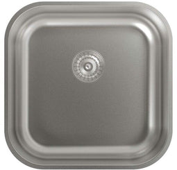 Cata CB4040 - Wastafel met Eén Spoelbak - Roestvrij staal - Zilverkleurig