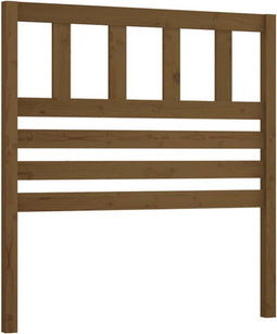 vidaXL - Hoofdbord - 81x4x100 - cm - massief - grenenhout - honingbruin