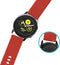 iMoshion Bandje Geschikt voor Samsung Galaxy Watch Active 2 (44mm) / Galaxy Watch Active 2 (40mm) / Galaxy Watch (42mm) / Galaxy Watch 40 mm / Galaxy Watch 3 41mm - iMoshion Siliconen bandje - Rood