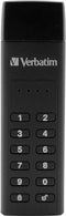 Verbatim Keypad Secure - USB 3.0 Drive 64GB - AES 256 bits-hardwareversleuteling - Zwart