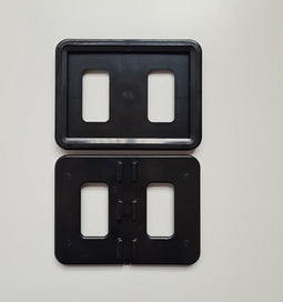 Prijskaartraam A7 105x74mm zwart - 70 stuks