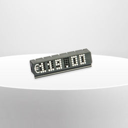 Prijsmodule GRIJS € + 6 posities 10stuks - 4 stuks