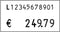 Prijstang Contact 20.37 vr 37x19mm