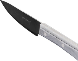 Primecook - Professioneel keukenmes 12 cm - Titan Ecoshield beschermlaag - Paperstone handvat