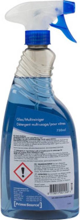 Primesource glas- en multireiniger, spray van 750 ml