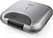 Princess 127003 Sandwichmaker Deluxe – Tosti apparaat voor 2 tosti’s – Grillplaten - Zilver