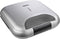 Princess 127003 Sandwichmaker Deluxe – Tosti apparaat voor 2 tosti’s – Grillplaten - Zilver