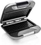 Princess 127003 Sandwichmaker Deluxe – Tosti apparaat voor 2 tosti’s – Grillplaten - Zilver