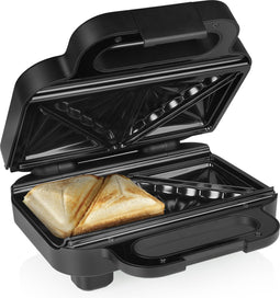 Princess 127007 Sandwichmaker - Tosti apparaat voor 2 tosti’s – Diep vullende platen- Tostiapparaat - 800 Watt