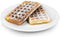 Princess 132397 Wafelijzer – 2 Belgische wafels – 4x7 - Regelbare thermostaat - Anti aanbaklaag - 1200 Watt – Wit - Gaufrier