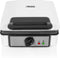 Princess 132397 Wafelijzer – 2 Belgische wafels – 4x7 - Regelbare thermostaat - Anti aanbaklaag - 1200 Watt – Wit - Gaufrier