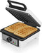 Princess 132397 Wafelijzer – 2 Belgische wafels – 4x7 - Regelbare thermostaat - Anti aanbaklaag - 1200 Watt – Wit - Gaufrier