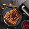 Princess 132398 Wafelijzer - 2 Belgische wafels - 4x7 - Belgisch Wafelijzer Deluxe - Wafelijzer - Regelbare thermostaat -1500 Watt - 26 x 22 cm