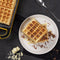 Princess 132406 Waffle Maker Flip – 2 wafels – Roteerfunctie - Wafelijzer - Anti aanbaklaag - Belgische wafels