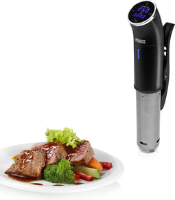 Princess 267003 Sous Vide Stick - IPX7 Waterproof - Sous vide koker - Nauwkeurige temperatuurinstelling - Touch screen - 1200W