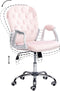 PRINCESS - Bureaustoel - Roze - Fluweel