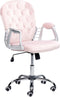 PRINCESS - Bureaustoel - Roze - Fluweel