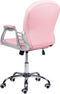 PRINCESS - Bureaustoel - Roze - Kunstleer