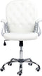 PRINCESS - Bureaustoel - Wit - Kunstleer