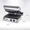 Princess Contactgrill 117300 – Apart instelbare thermostaten – Tosti apparaat - Panini grill - Grill apparaat - Uitneembare platen - Groot bakoppervlak