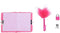 Princess dagboekje pluche met pen