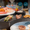 Princess Dinner4All Circle 103070 - Gourmetstel - Grill & Bakplaat - 4 Personen - Extra lang 2 meter snoer
