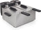 Princess Dubbele Frituurpan 183123 – Inhoud 2 x 3 liter – Koude Zone - 2x 1800W - RVS
