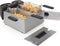 Princess Dubbele Frituurpan 183123 – Inhoud 2 x 3 liter – Koude Zone - 2x 1800W - RVS