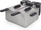Princess Dubbele Frituurpan 183123 – Inhoud 2 x 3 liter – Koude Zone - 2x 1800W - RVS