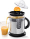 Princess Duo Juicer 201975 - Citruspers - 2 maten perskegels - Directe uitloop - RVS