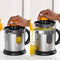 Princess Duo Juicer 201975 - Citruspers - 2 maten perskegels - Directe uitloop - RVS