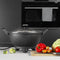 Princess Elektrische Wok 162389 - 1400W - Regelbare thermostaat -Groot 7 liter - 250C - Hapjespan - Glazen deksel - Antikleeflaag