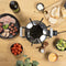 Princess Fonduepan 173100 – Elektrische fondueset - 8 personen - Geschikt voor kaas, olie, chocolade en bouillon - 2 meter snoer - Regelbare thermostaat - 1.5 liter