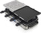 Princess Gourmetstel 162635 - Raclette 8 Personen - Steen en Grill Deluxe - 2 meter snoer - Regelbare thermostaat - 1400W