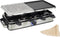 Princess Gourmetstel 162635 - Raclette 8 Personen - Steen en Grill Deluxe - 2 meter snoer - Regelbare thermostaat - 1400W
