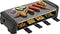 Princess Gourmetstel 162830 - Steengrill & Raclette Party – 8 personen - 42 x 21 cm - 1300 Watt - 2 meter snoer - Regelbare thermostaat