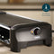 Princess Gourmetstel 162840 - Raclette Grill and Teppanyaki Party - 8 personen - 2 meter snoer - Regelbare thermostaat - 1400W - Omkeerbare bakplaat en grillplaat