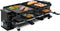 Princess Gourmetstel 162925 - Raclette Piano Black 8 personen - Regelbare thermostaat - 1200W - Parking deck voor gebruikte pannetjes – 8 pannetjes - 2 meter snoer